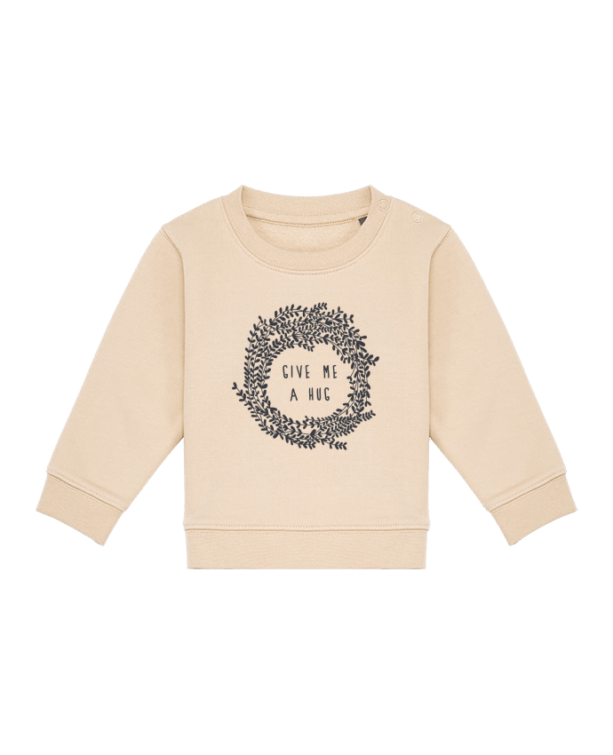 Sweat bébé Give me a hug par Les Caprices de Filles