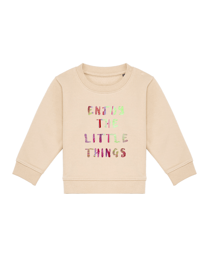 Sweat bébé Enjoy the little things par Les Caprices de Filles