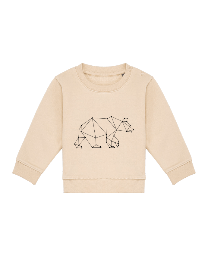 Sweat bébé Bear origami par /wait-design