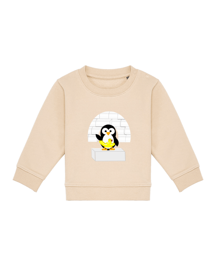 Sweat bébé Le Pingouin par Les Caprices de Filles
