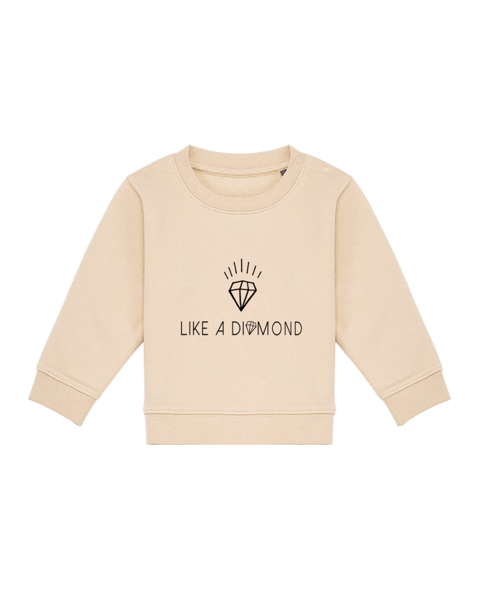 Sweat bébé Like a diamond par Les Caprices de Filles