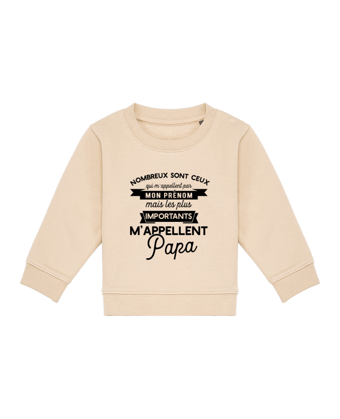 Sweat bébé On m'appelle papa par Original t-shirt