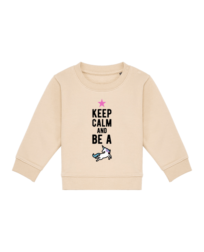 Sweat bébé Be a unicorn humour licorne par Original t-shirt