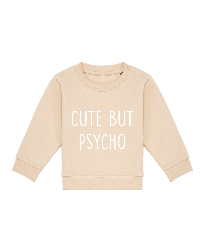Sweat bébé Cute but psycho par Bichette