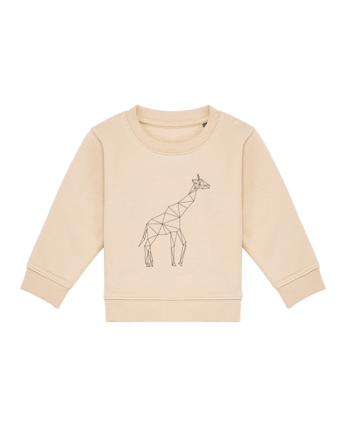 Sweat bébé Giraffe origami par /wait-design