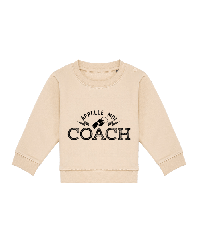 Sweat bébé Appelle moi coach par tunetoo