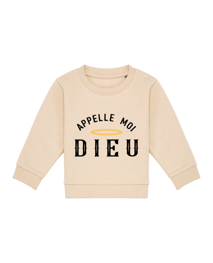 Sweat bébé Appelle moi dieu par tunetoo