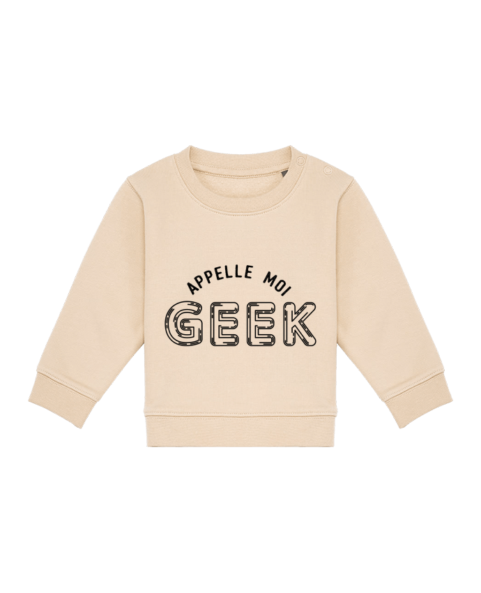 Sweat bébé Appelle moi geek par tunetoo