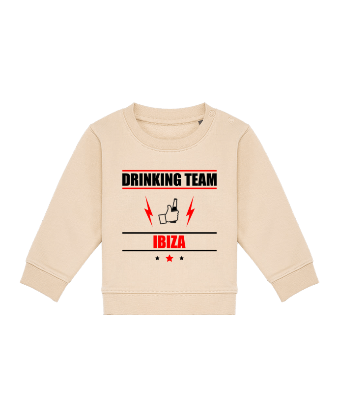Sweat bébé Drinking Team Ibiza par Benichan