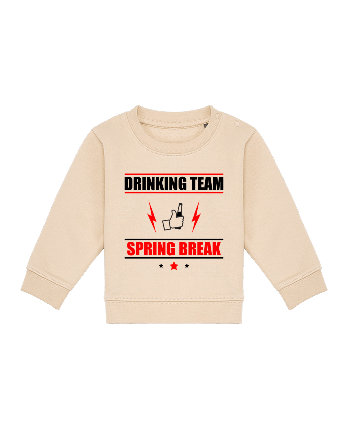 Sweat bébé Drinking Team Spring Break par Benichan
