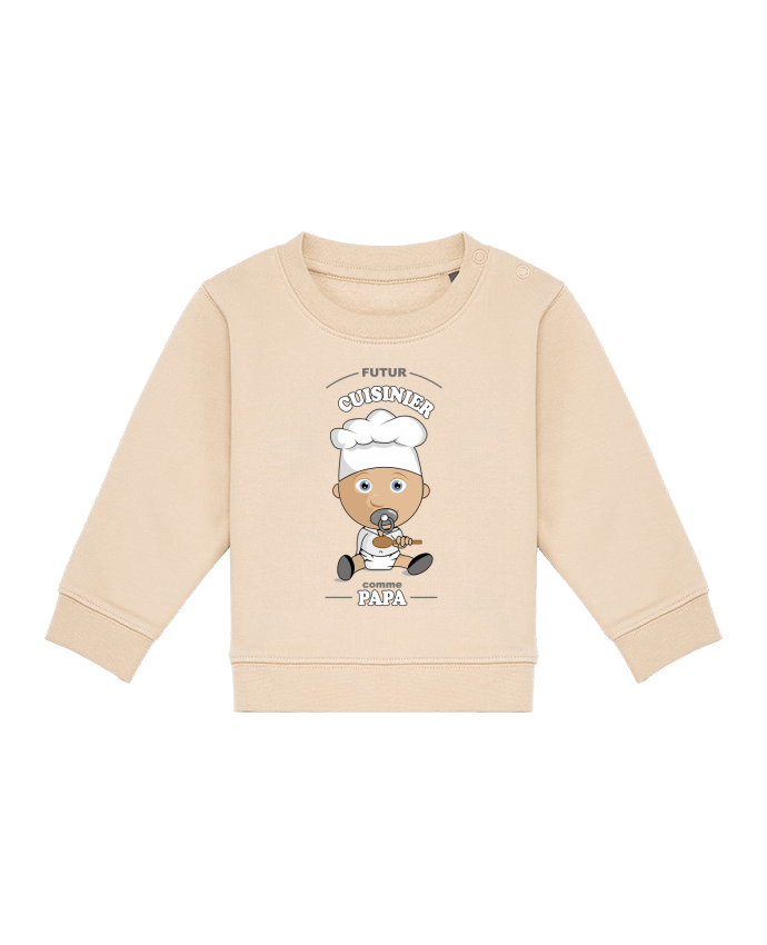Sweat bébé Futur cuisinier comme papa par GraphiCK-Kids