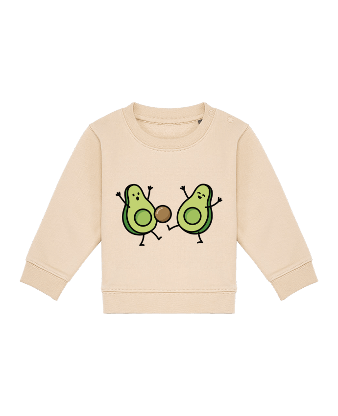 Sweat bébé Avocado soccer par LaundryFactory