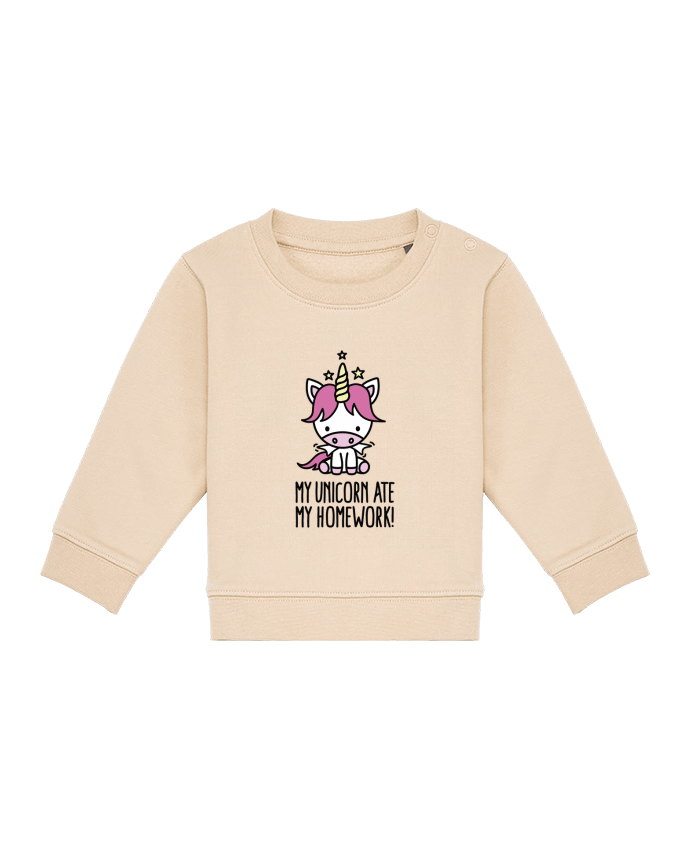 Sweat bébé My unicorn ate my homework par LaundryFactory