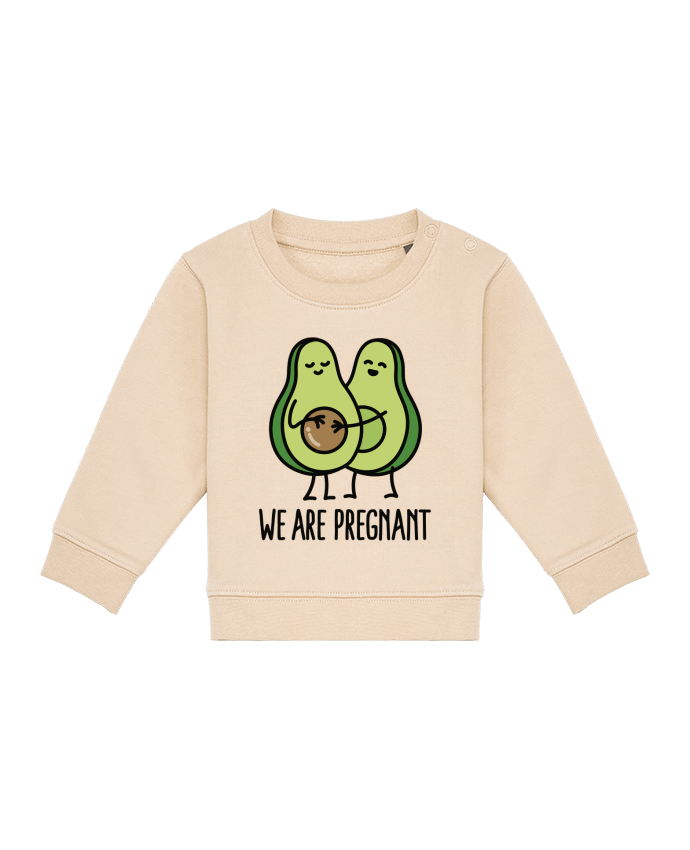 Sweat bébé Avocado we are pregnant par LaundryFactory