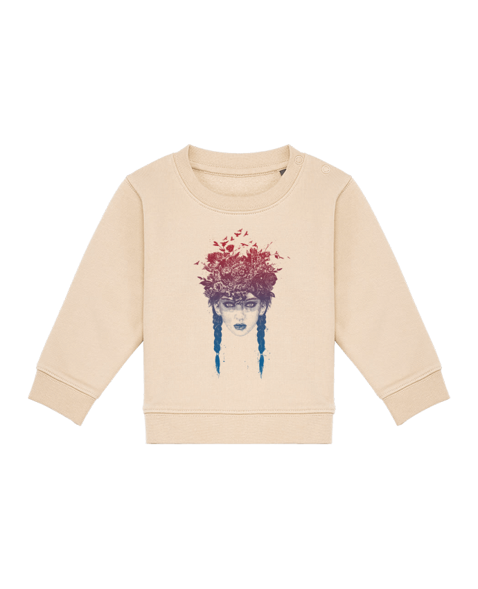 Sweat bébé Summer Queen II par Balàzs Solti