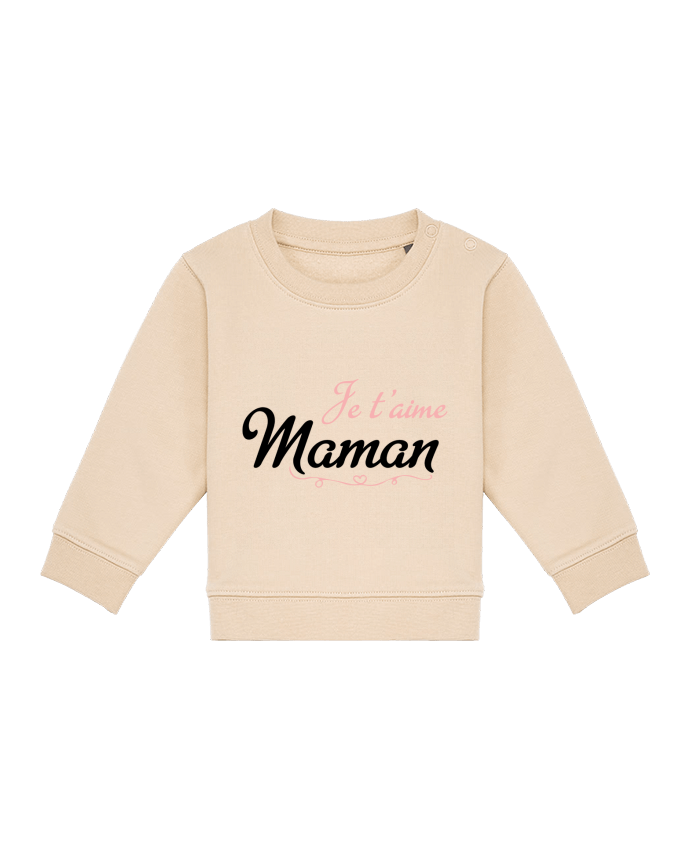 Sweat bébé Je t'aime Maman par tunetoo