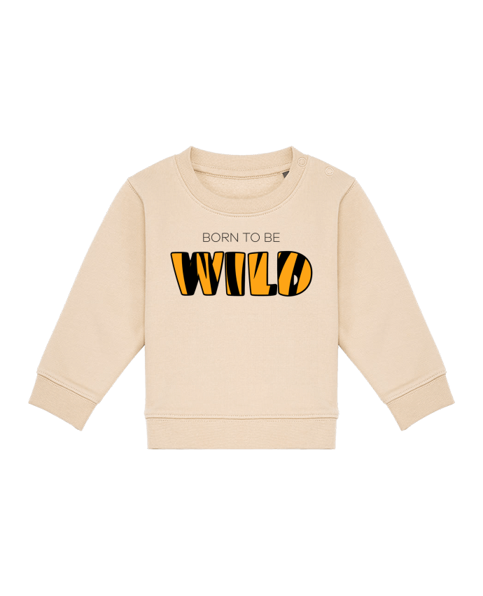 Sweat bébé Born to be wild par tunetoo