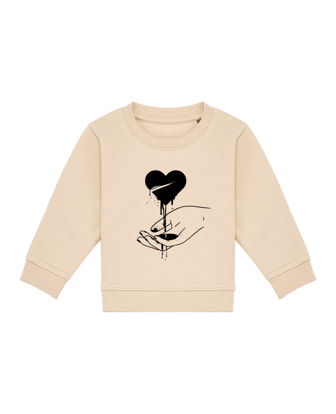 Sweat bébé COeur qui coule par tattooanshort
