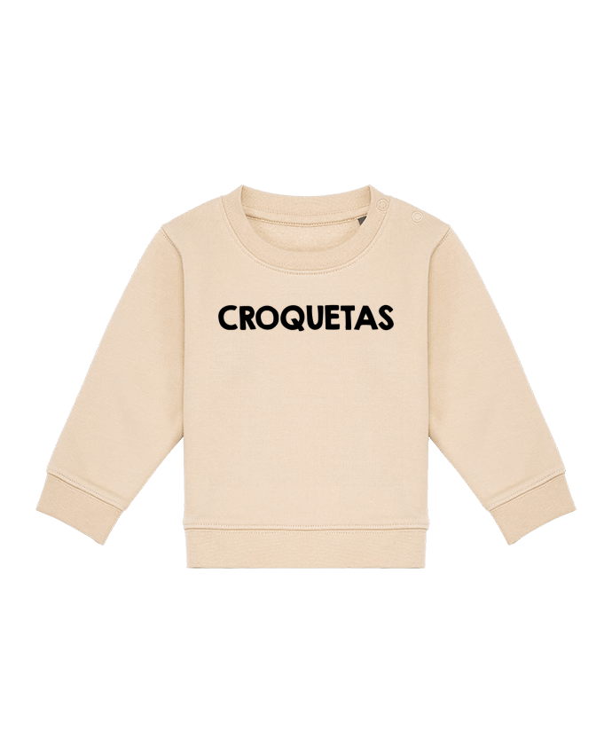 Sweat bébé CROQUETAS par tunetoo