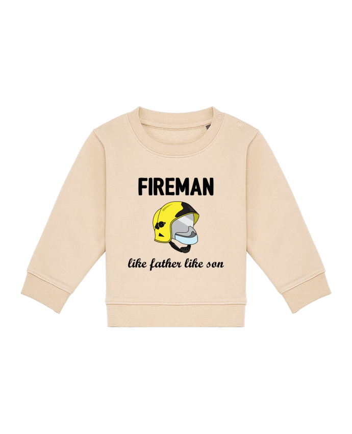 Sweat bébé Fireman Like father like son par tunetoo