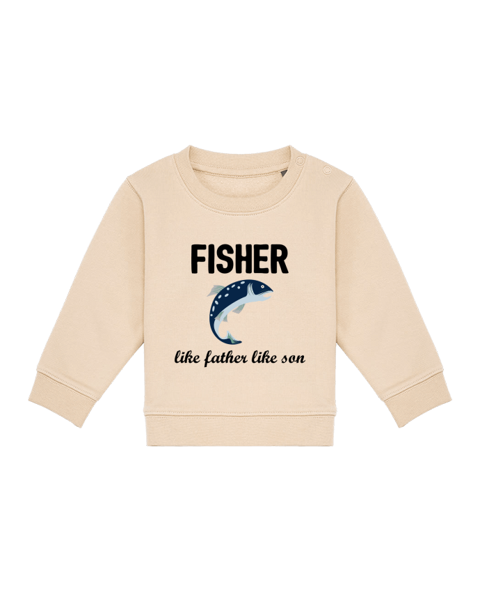 Sweat bébé Fisher Like father like son par tunetoo