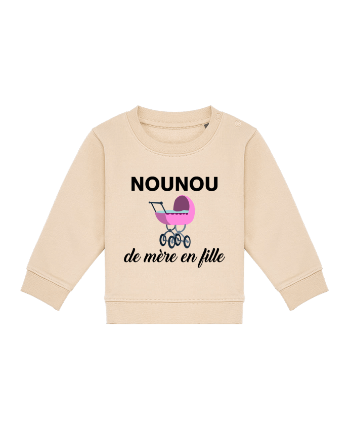 Sweat bébé Nounou de mère en fille par tunetoo