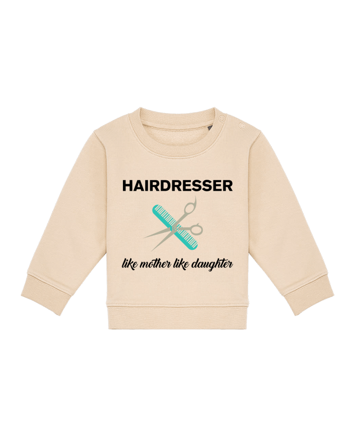 Sweat bébé Hairdresser like mother like daughter par tunetoo