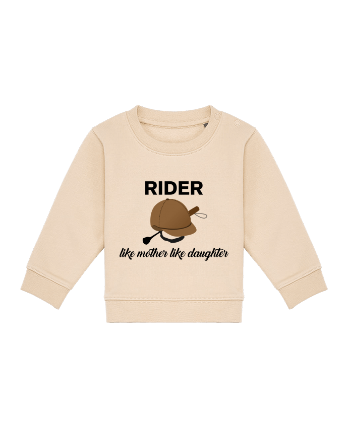 Sweat bébé Rider like mother like daughter par tunetoo