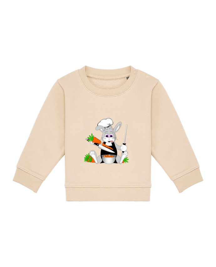 Sweat bébé Lapin Pot'Chef - sans typo par Nature et Légendes