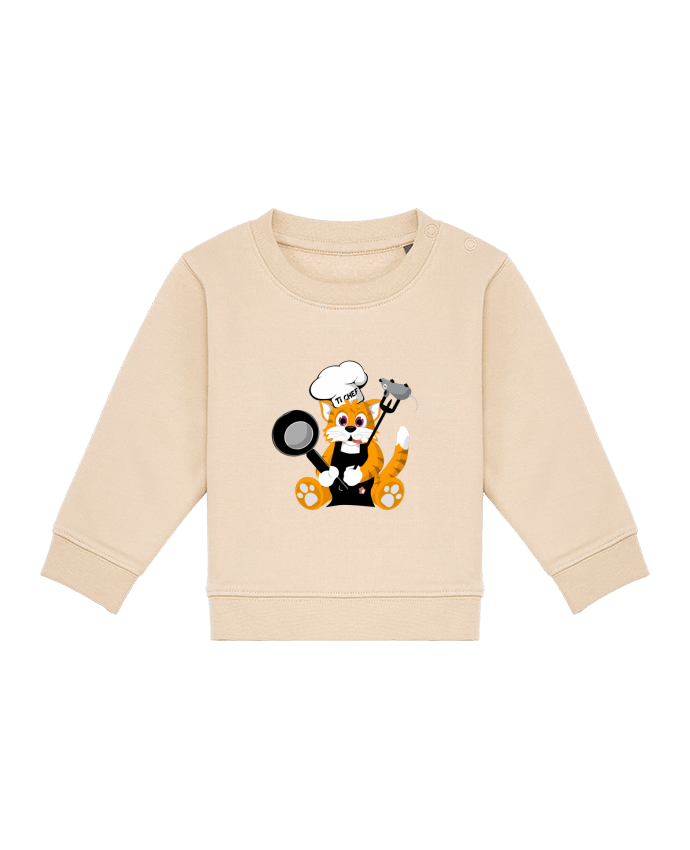 Sweat bébé Chat Pot'Chef par Nature et Légendes