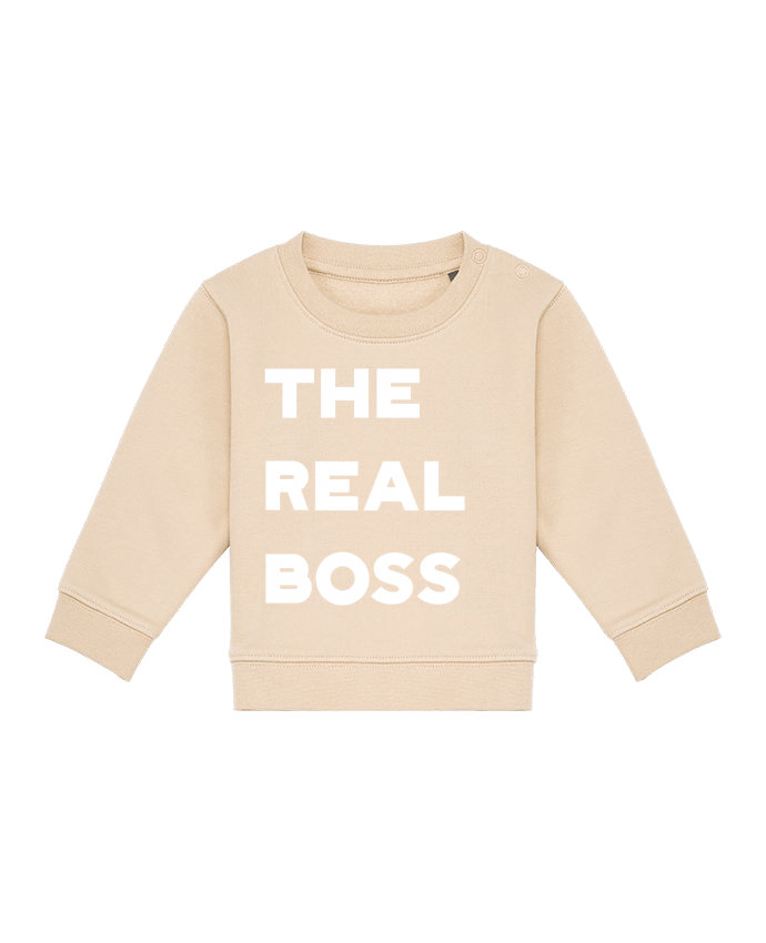 Sweat bébé The real boss par Original t-shirt
