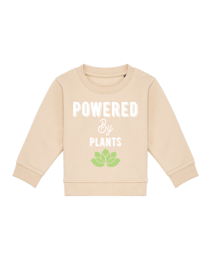 Sweat bébé Powered by plants par Original t-shirt