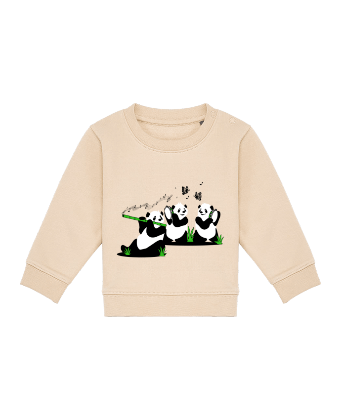 Sweat bébé panda's band par Nature et Légendes