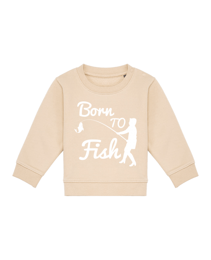 Sweat bébé Born to fish par Original t-shirt
