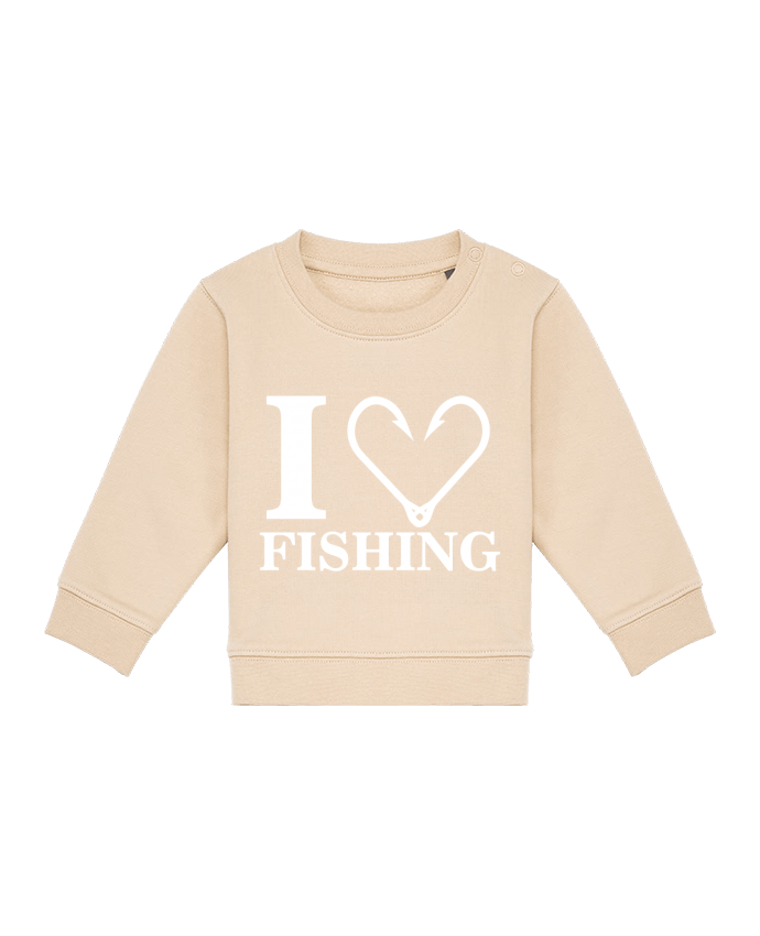 Sweat bébé I love fishing par Original t-shirt