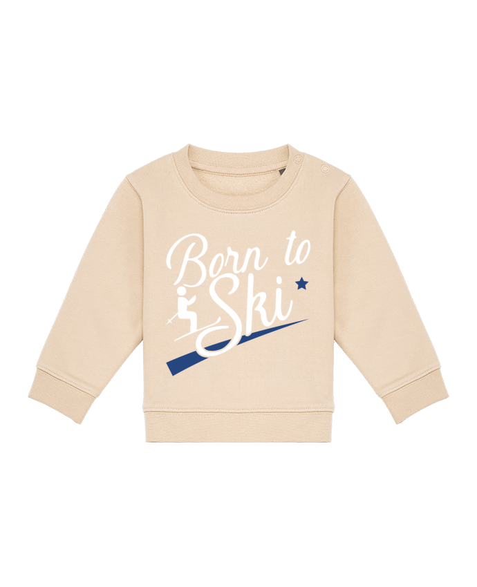 Sweat bébé Born to ski par Original t-shirt