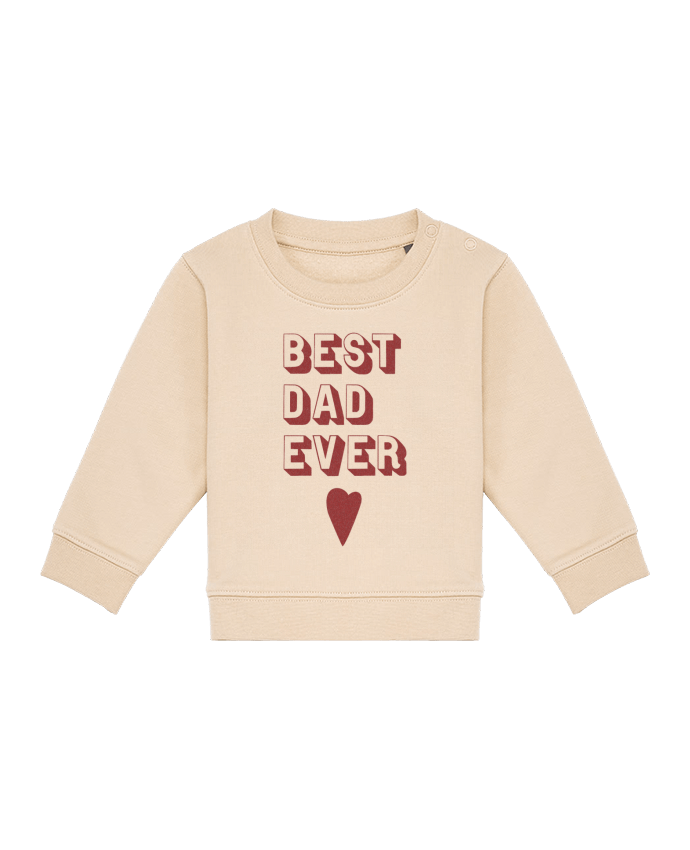 Sweat bébé Best Dad Ever par Original t-shirt