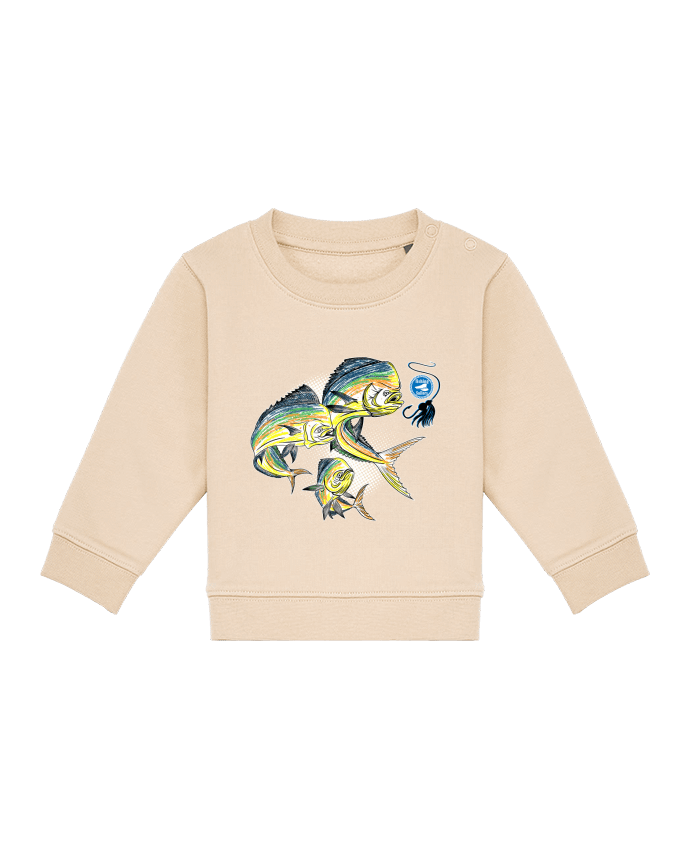 Sweat bébé Awesome Fish par Original t-shirt
