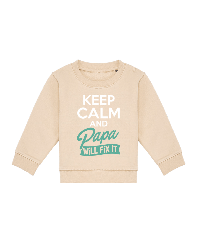 Sweat bébé Keep calm Papa par Original t-shirt