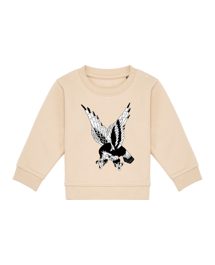 Sweat bébé Eagle Art par Nick cocozza