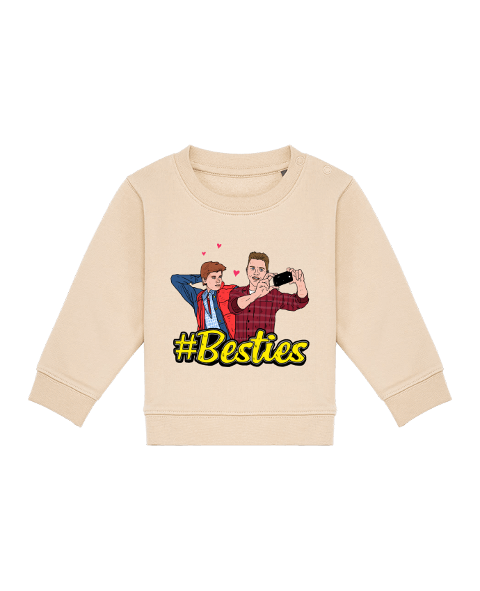 Sweat bébé Besties Marty McFly par Nick cocozza