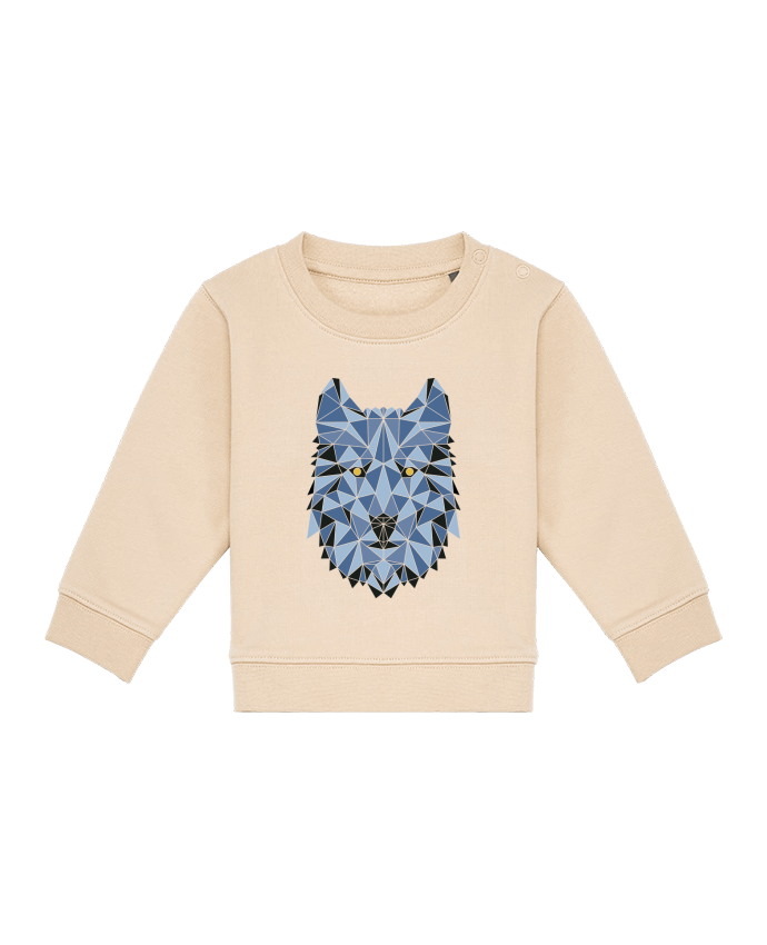 Sweat bébé wolf - geometry 3 par /wait-design