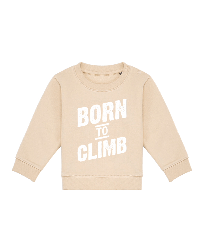Sweat bébé Born to climb par Original t-shirt
