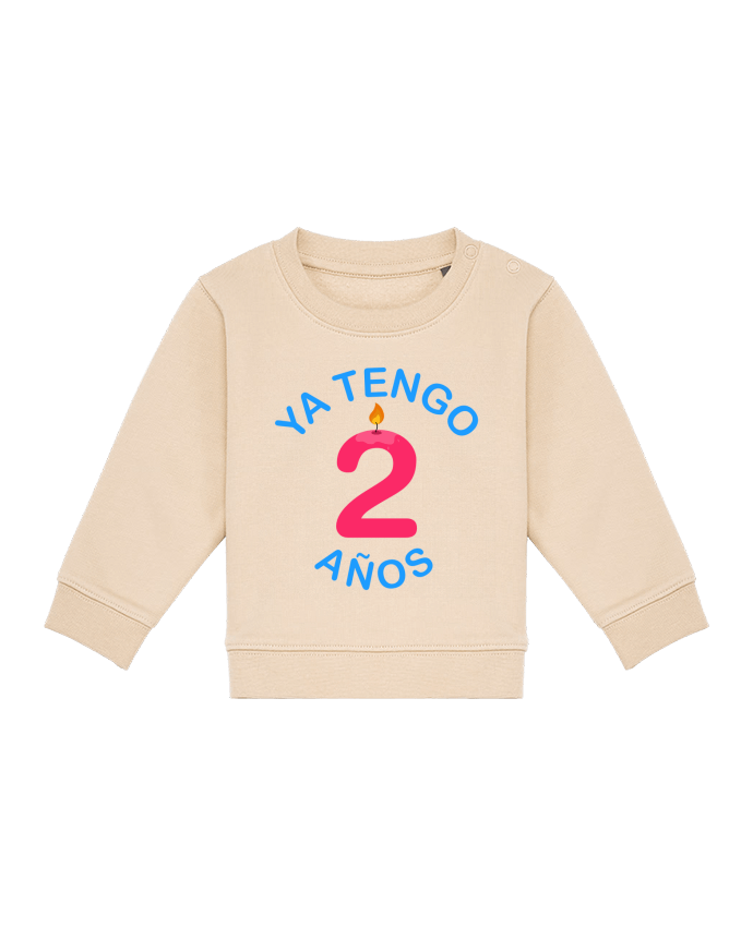 Sweat bébé Ya Tengo 2 años par tunetoo