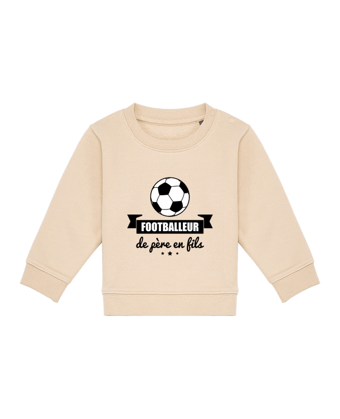 Sweat bébé Footballeur de père en fils, foot, football par Benichan