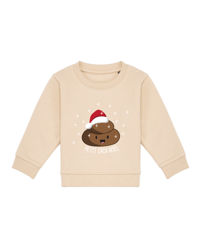 Sweat bébé Petit caca noël par tunetoo