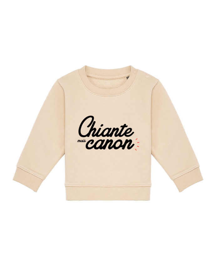Sweat bébé Chiante mais Canon par Nana