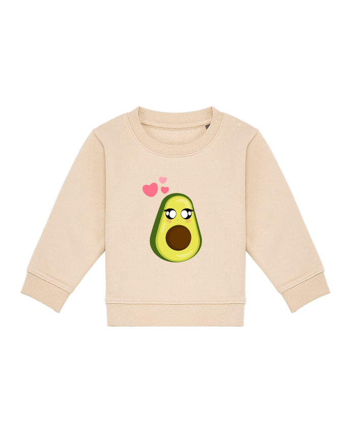 Sweatshirt bébé écoresponsable Avocat por 