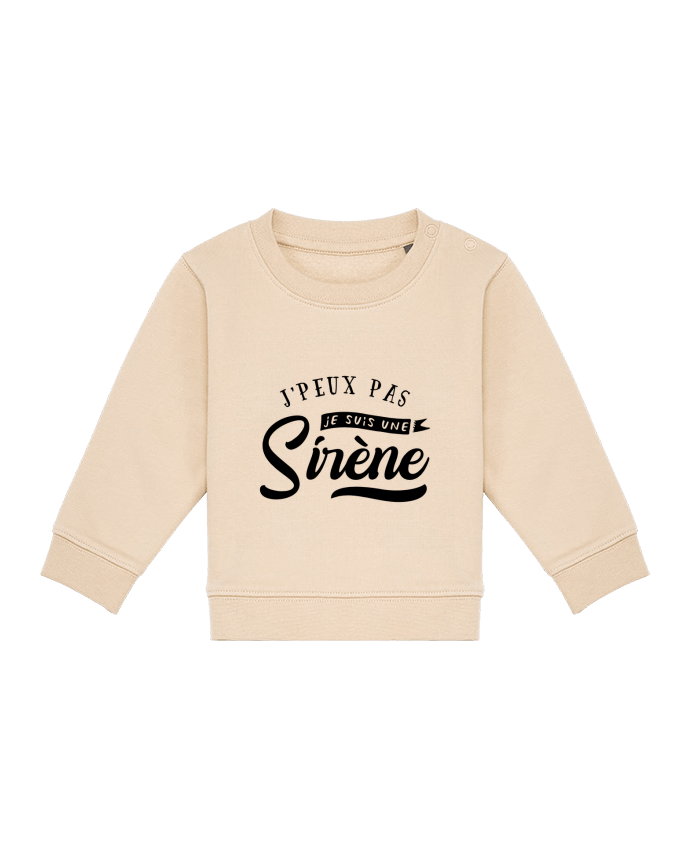 Sweat bébé Je suis une siréne par Original t-shirt