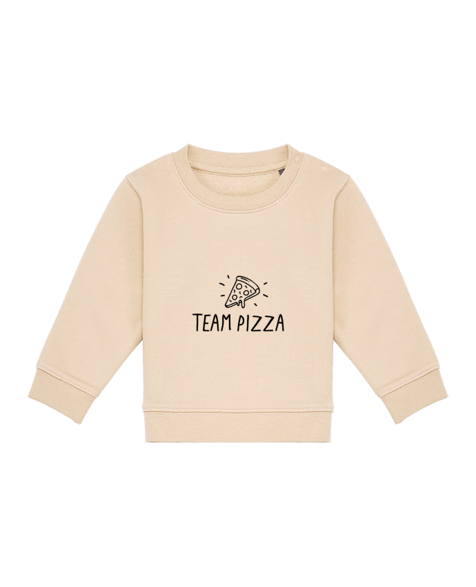 Sweat bébé Team pizza cadeau humour par Original t-shirt